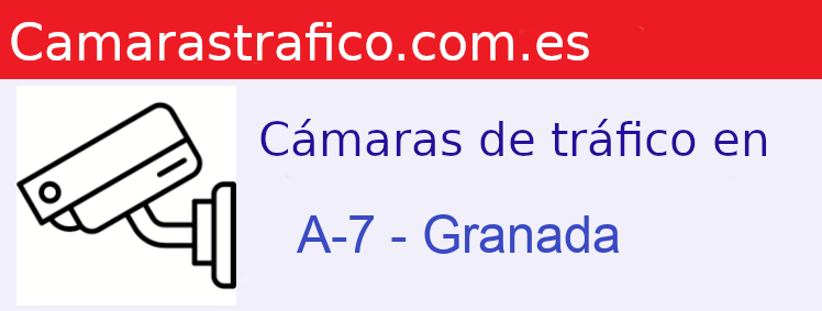 Cámaras dgt en la A-7 en la provincia de Granada